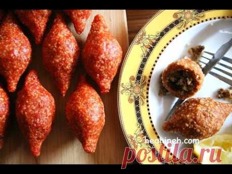 Լցոնած Կոլոլակ - Kibbeh Recipe - Ishli Kufta - Heghineh Cooking Show in Armenian