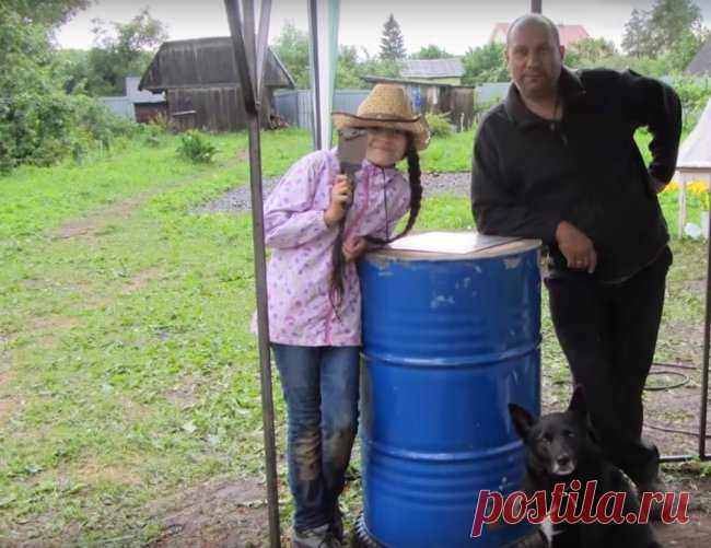 Тандыр из 200 литровой бочки своими руками