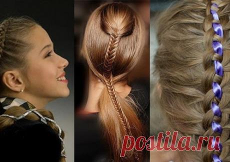 Что сделать с волосами на 1 сентября (36 фото): видео-инструкция как собрать, заплести, уложить своими руками, прически на длинные, средние, короткие, распущенные локоны, фото и цена