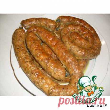 Домашняя колбаса (куриная) - кулинарный рецепт