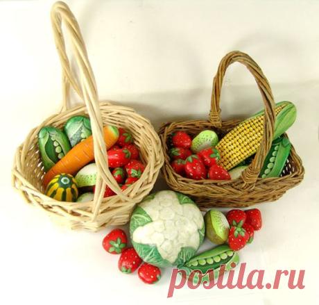 Каменная красота: идеи — Сделай сам, идеи для творчества - DIY Ideas