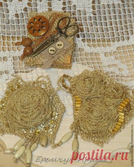 Создаем брошь в технике ассамбляж - Ярмарка Мастеров - ручная работа, handmade