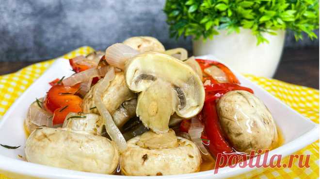 Шампиньоны по-корейски | Рецепты. Просто, быстро, вкусно