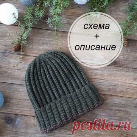 Шапочка от @mashul_knitting