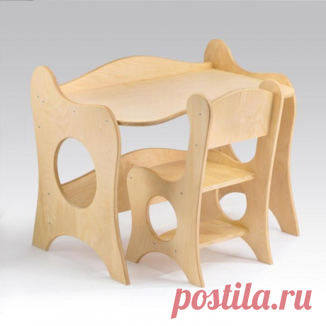 Детский столик и стульчик – купить в Чехове, цена 3 800 руб., дата размещения: 26.11.2019 - Обустройство детской