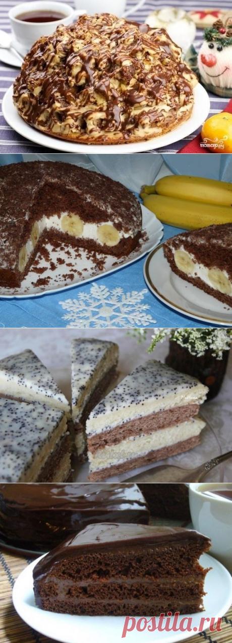 Десертный вихрь. Десять вкуснейших домашних тортиков - Простые рецепты Овкусе.ру