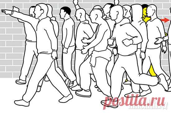 Как выжить в толпе — как в мирной, так и в агрессивно настроенной | Men's Health Россия