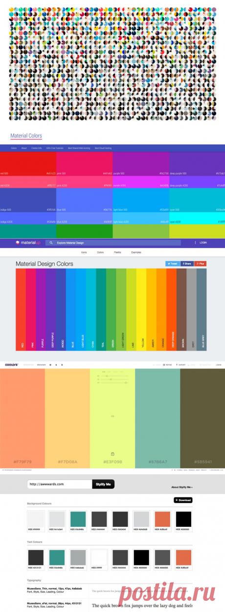 Color Palettes
Trendy Web Color Palettes and Material Design Color Schemes &amp; Tools
Data Visualization Experiment in the Awwwards Platform