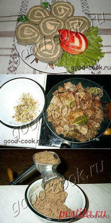 Хорошая кухня - паштет из печени. Кулинарная книга рецептов. Салаты, выпечка.