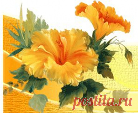 Рамочка цветочная.