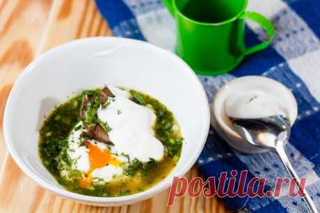 Изысканный щавелевый суп — Вкусные рецепты