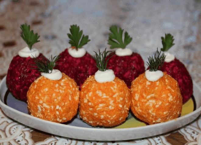 Овощные шарики 