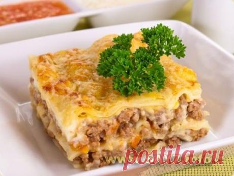 Лазанья. Ингредиенты