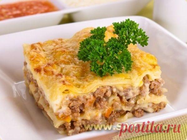 Лазанья.              Ингредиенты