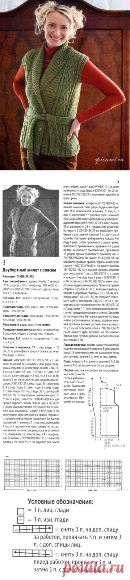 безрукавки, жилеты и топы спицами | Дневник Иримед - Part 5