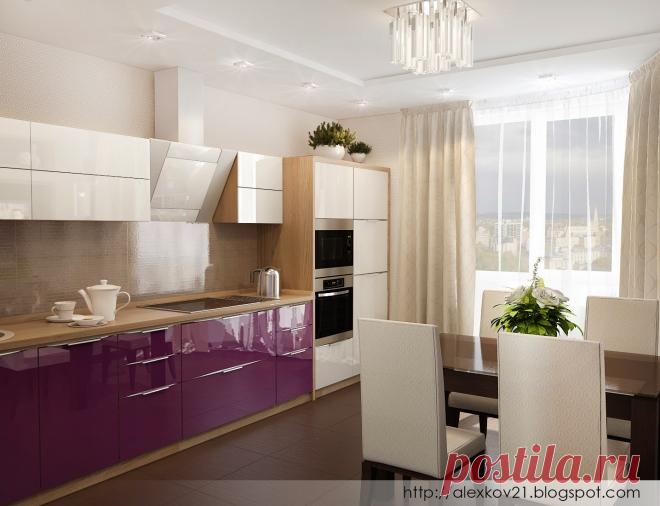 кухня- гостиная в сиреневого цвета: 21 тыс изображений найдено в Яндекс.Картинках