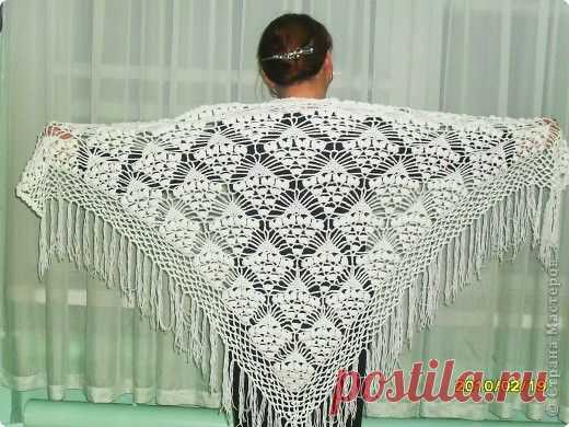 шали крючком новинки со схемами - 70 тыс. картинок. Поиск Mail.Ru