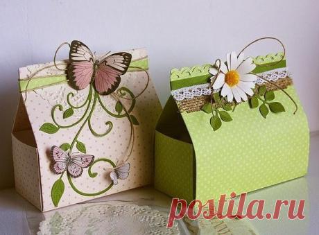 Бумажная коробочка / Слабый пол!