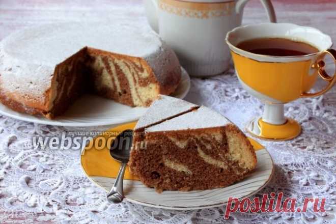 Кекс «Зебра» в мультиварке рецепт с фото, как приготовить на Webspoon.ru
