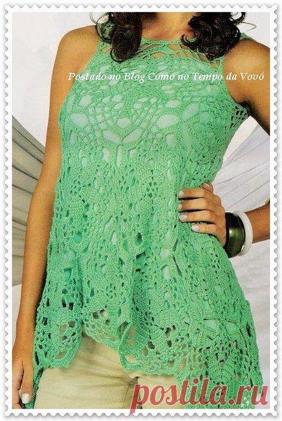 Расклешенный топ - Топ.Майка