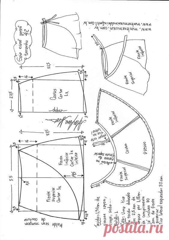 Юбка..... размер 36-56 португальский