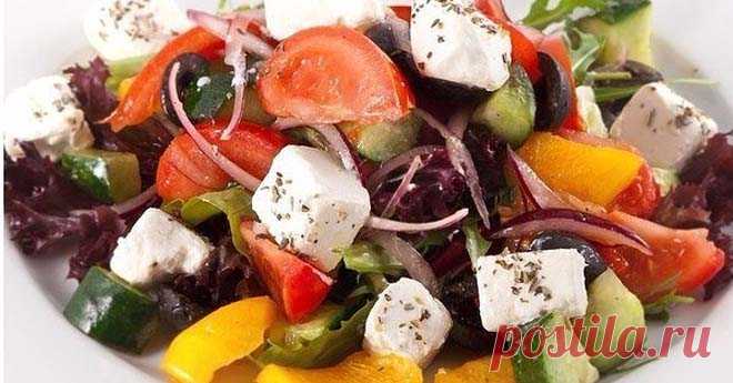 7 вкусных салатов без майонеза - Детская кухня