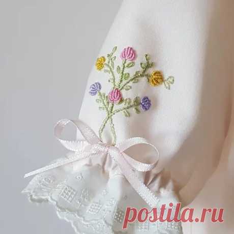 Миниатюрные вышивки НА ОДЕЖДЕ