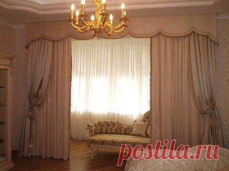 Жесткий ламбрекен обтянутый тканью своими руками.