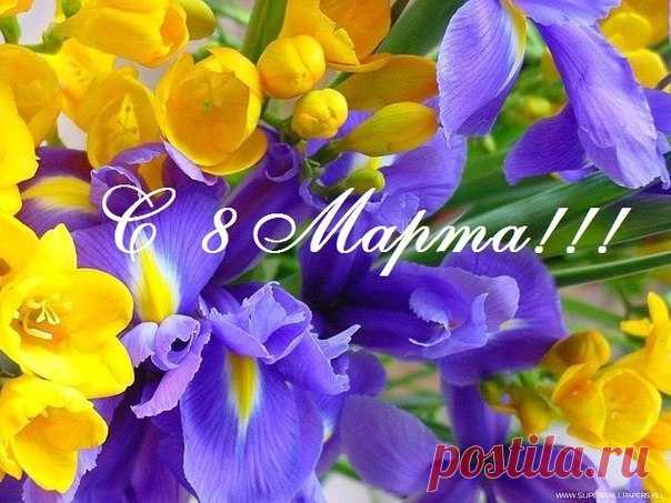 Поздравление с 8 Марта! | Научно-техническая библиотека ВолгГТУ