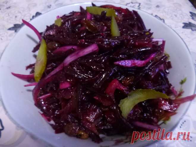 Острая закуска из свеклы 