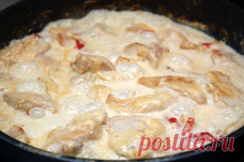 Куриное филе в сметане: 7 лучших рецептов