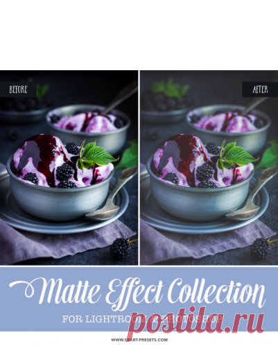 Matte  Collection: Lightroom Presets, Photoshop Actions and ACR Presets by BeArt Presets | лучшие пресеты для обработки фотографий