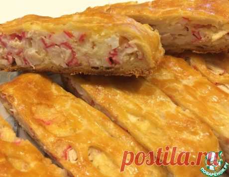 Пирог с крабовыми палочками и сыром – кулинарный рецепт