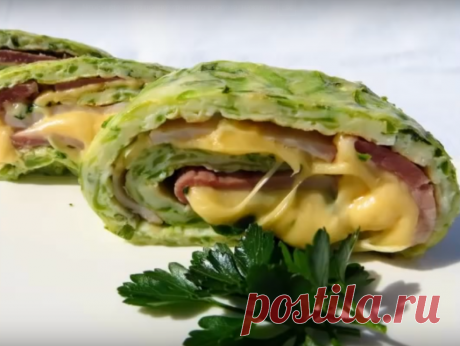 Так кабачки вы еще не готовили. Очень вкусный рулет из кабачков В этот раз мы предлагаем вам приготовить рулет из кабачков. Так вы еще их не готовили. Рулет получается очень вкусным с красивой и оригинальной подачей. Он станет украшением вашего праздничного стола,…