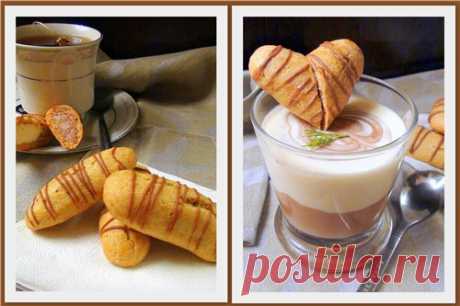 Полезное лакомство. Эклеры из овсяной муки с шоколадным муссом в подарок Светочке светиньке :) рецепт с фотографиями