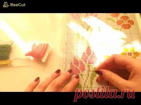 Haft krzyżykowy liczony, pierwsze kroki, część I, cross stitch