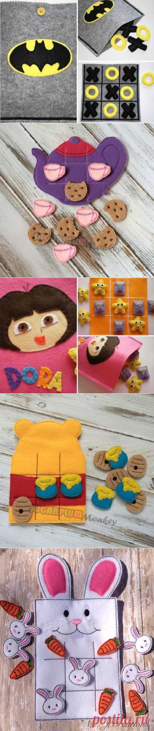 Уютные крестики-нолики (подборка) / Унесенные фетром / ВТОРАЯ УЛИЦА