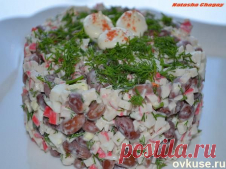 Быстрый, вкусный салат - Простые рецепты Овкусе.ру