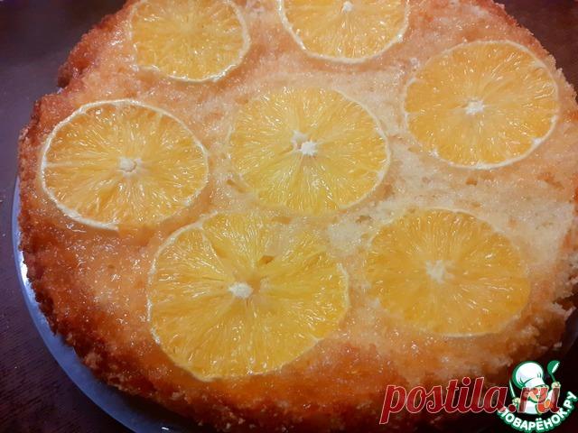 Бисквитный пирог с полентой. Вкусный, рассыпчатый, ароматный бисквитный пирог. Апельсины добавляют сочность, а мед карамельную пропитку.