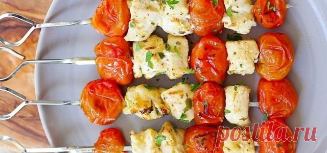 ПОХУДЕЙКИНЫ РЕЦЕПТЫ. Кебаб из курицы по-гречески | Наш дом