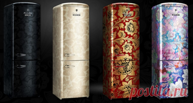 Роспись на холодильнике: идеи для вдохновения