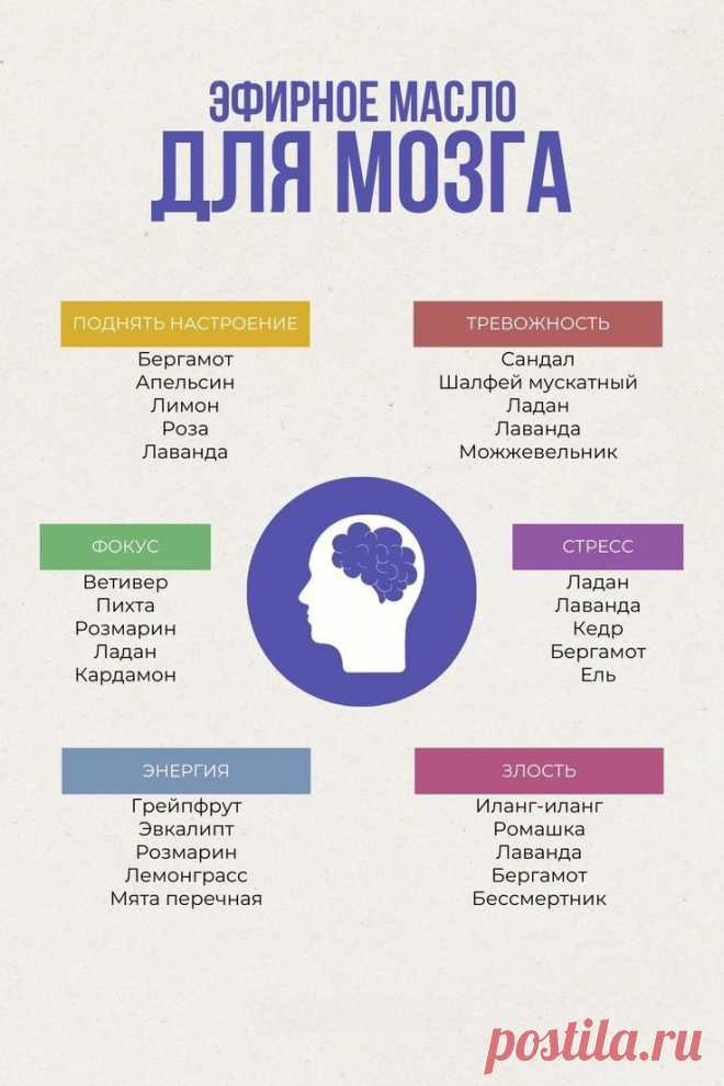 Эфирное масло для мозга