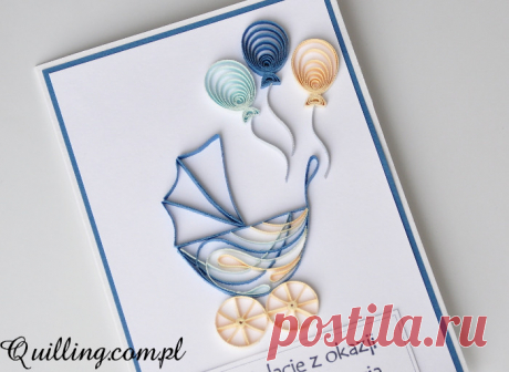 Kartki okolicznościowe • Quilling.com.pl