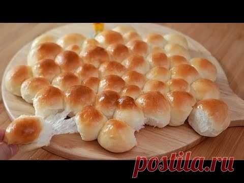 Самый мягкий пузырчатый хлеб (Вы будете зависимы! Супер пушистый / без замеса)