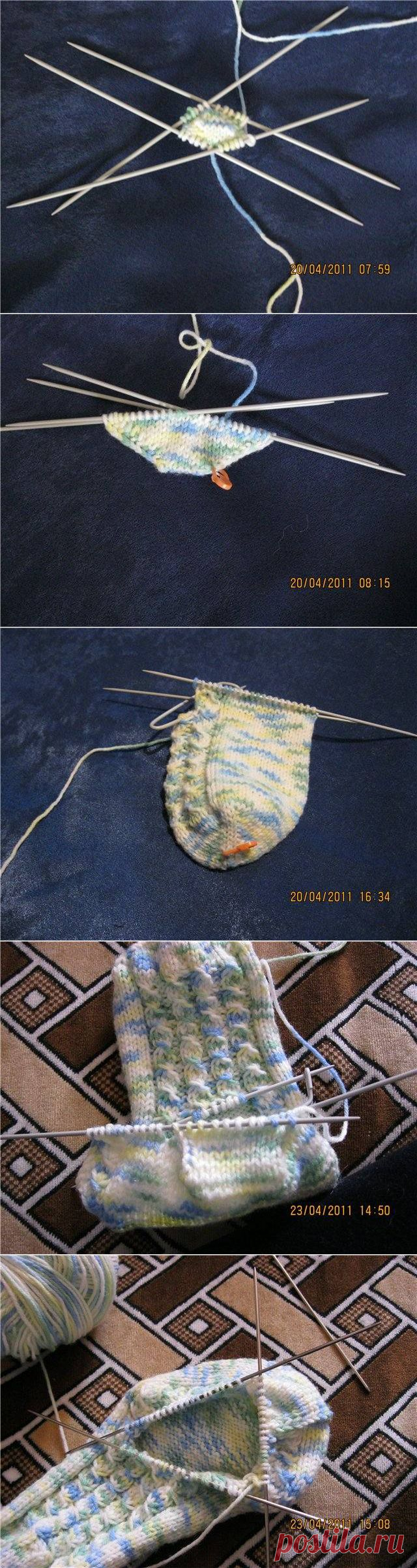 МК Следки, связанные от мыска.