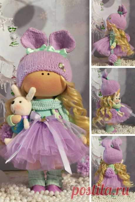 Nursery Decor Doll Bambole Fabric Doll Textile Rag Doll Puppen