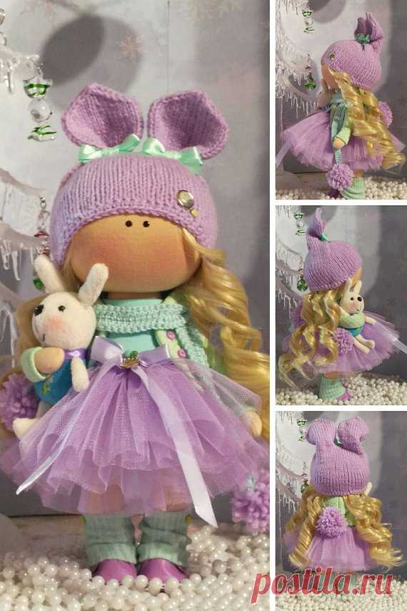Nursery Decor Doll Bambole Fabric Doll Textile Rag Doll Puppen