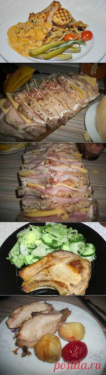 (+1) тема - Свинина прослоеная сыром с куриной грудкой | Любимые рецепты