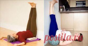 Пять чудес произойдут, если делать эту простую перевернутую позу без усилий каждый день!