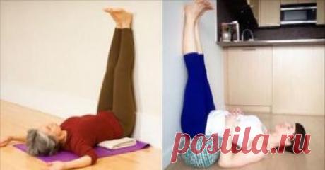 Пять чудес произойдут, если делать эту простую перевернутую позу без усилий каждый день!